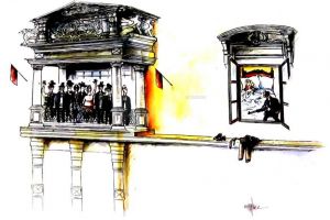 Premiul I „Bucovina” la grafică satirică a fost câştigat de un artist român