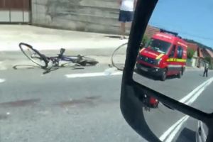 Accident mortal pe DN 1, în Groşi: O biciclistă a fost lovită de un TIR