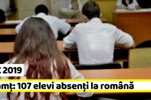 BAC 2019: Neamţ: Peste 100 de elevi au lipsit la prima probă scrisă