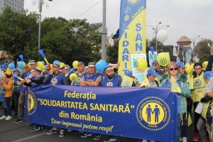 Sindicaliştii din sănătate, proteste împotriva evaluării în funcţie de performanţă