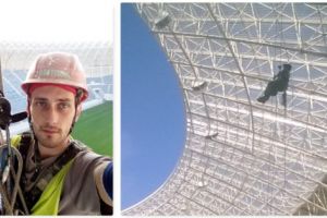 Argeşean, ALPINIST UTILITAR: „Viaţa atârnă de un fir de aţă!”