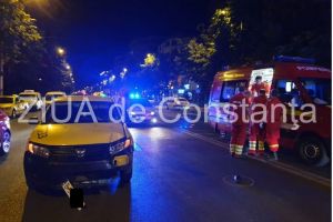 Accident rutier grav in Constanta. Un tanar este in coma. Este implicat un taxi