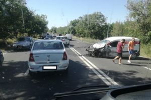 Carambol la Mangalia! Cinci masini implicate intr-un accident rutier