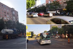 Transportul public, perturbat de lucrările de pe B-dul Goga. Transurban face apel la înţelegere şi răbdare