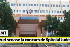 NEAMȚ: 15 posturi scoase la concurs de Spitalul Judeţean
