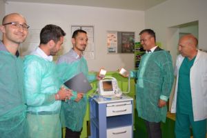 Defibrilator performant, donat Secţiei de Chirurgie Plastică, Microchirurgie Reconstructivă şi Arsuri