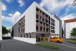 Parcare cu Vulcan: Amenajarea unei parcări supraetajate în centrul Oradiei s-a oprit într-o locuinţă a fraţilor Micula