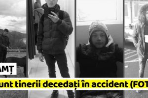 NEAMȚ: Mesaje sfâşietoare pentru tinerii decedaţi în accidentul de dimineaţă (FOTO)