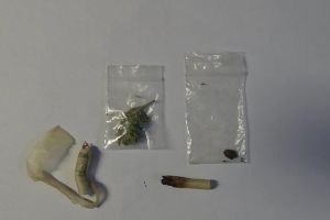 Plicuri cu substanţe interzise, găsite de jandarmi asupra unor tineri, la Bistriţa