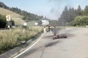 Un tânăr motociclist a murit într-un accident în Pasul Tihuţa