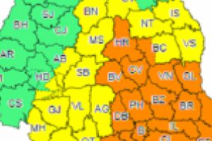 Braileni, pregatiti-va pentru ce e mai rau! Astazi, Braila intra sub cod portocaliu de vijelii si rafale de vant de peste 80 si chiar 100 km/h