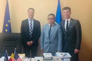 Delegatia Ambasadei Statelor Unite ale Americii la Bucuresti, in vizita de lucru la Muftiatul Cultului Musulman din Romania 