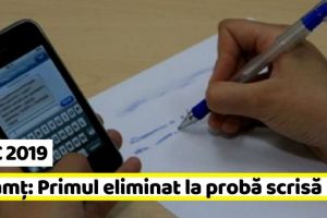 BAC 2019: Neamţ: Primul eliminat la probă scrisă