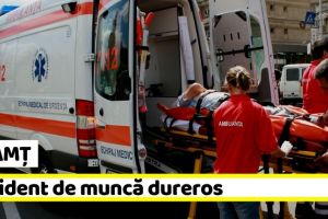 NEAMȚ: Accident de muncă soldat cu un traumatism în zona organelor genitale