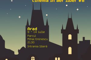 Arădenii se vor bucura de cinema în aer liber!