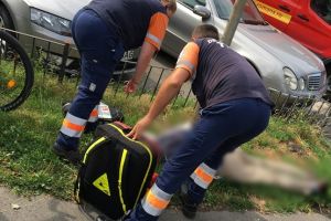 Un bătrân a murit pe stradă, lângă Spitalul Municipal, sub privirile îngrozite ale trecătorilor