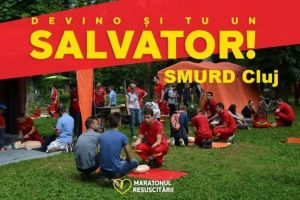 Maratonul Resuscitării, în Parcul Central din Cluj