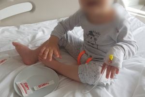 La doar un an şi jumătate, David duce povara cancerului