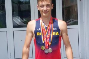 Medaliat mureşean la Balcaniada de atletism