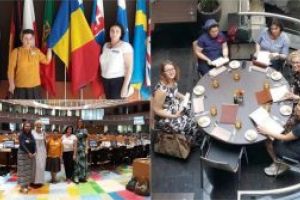 FOTO/ Bruxelles: Școala Gimnaziala nr. 3 Cugir, la reuniune transnaţională  în cadrul Proiectului de Parteneriat Strategic Ka2 ,,Earthworm,,