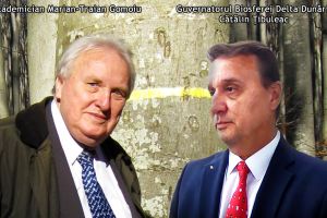 #DobrogeaAcademica:  Catalin Tibuleac - Aducem multumirile noastre domnului Marian-Traian Gomoiu pentru intreaga activitate in slujba Deltei Dunarii“