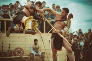 Lupte de gladiatori la ,,Gala Born to Fight”, la Predeal