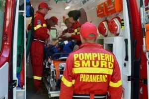 Motociclist accidentat la Bascov