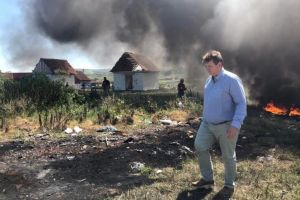 Primarul Dorin Nistor declară război celor care provoacă incendii în zonele periferice ale Sebeşului