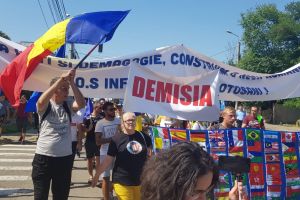 VIDEO Preşedintele CJ Botoşani, aflat în concediu, „bombardat” cu mesaje de protestatari