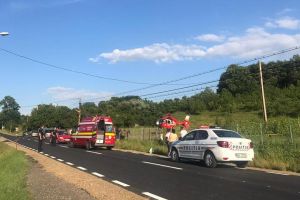 Un bărbat de 42 de ani, grav rănit la Silivaşu de Câmpie în timp ce încerca să traverseze drumul