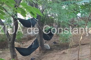 Imaginea zilei. La ce varianta au apelat participantii la Neversea pentru a se odihni intre concerte (galerie foto)