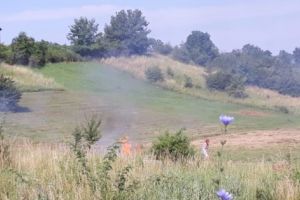 Au dat foc şi au plecat acasă