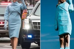 Controverse uriaşe pe tema tributului adus Primei Doamne: Statuia Melaniei este oribilă. Înseamnă o ruşine, este o sperietoare...