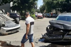 Accident spectaculos în Piteşti!