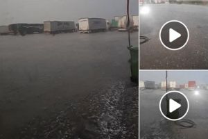 VIDEO: „Doamne fereşte-ne!” POTOP într-o localitate arădeană