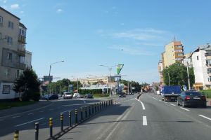 Cum a fost rezolvată problema traficului într-o zonă din Bistriţa cu multe ambuteiaje (FOTO)