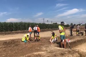 Robu a mers pe şantierul centurii de sud a Timişoarei, să ofere imagini „în premieră”