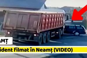 NEAMȚ: Accident surprins de camere în Neamţ, soldat cu „neînţelegeri”… (VIDEO)