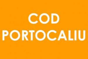 Cod portocaliu de vijelie şi grindină. Lista localităţilor