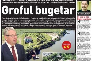 Nu rataţi noul BIHOREANUL tipărit: Şeful Consiliului Judeţean are o avere imposibil de justificat din lefurile de bugetar