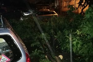 Fenomene meteo extreme. Cod Rosu in Oltenia. A fost jale azi noapte