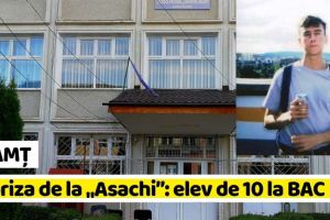 NEAMȚ: Supriza de la „Asachi”: elev de 10 la Bacalaureat