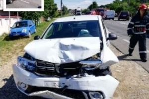 Accident cu Logan-uri la Albota!