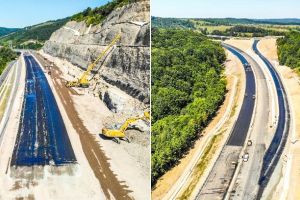Ministrul transporturilor: De la Sibiu până la Nădlac se va circula în regim de autostradă”, cu o ”gaură de 12 km. Video: Stadiul lucrărilor la ”dealul liliecilor” şi în nodul de la Holdea
