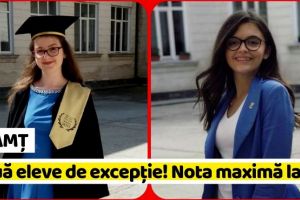 NEAMȚ: Două eleve de excepţie! Au reuşit nota maximă la Bacalaureat