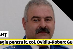 NEAMȚ: Omagiu pentru lt. col. Ovidiu-Robert Guriuc