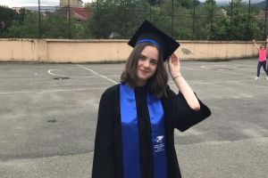 Antonia Deac, eleva cu cea mai mare notă la BAC din Sibiu: „Am avut emoţii, dar mă aşteptam să iau notă mare”