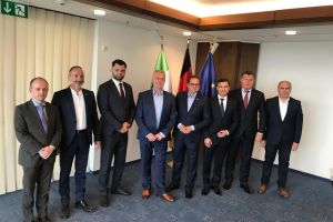 FOTO! Primarul Cătălin Flutur, vizită în Germania alături de mai mulţi primari din ţară