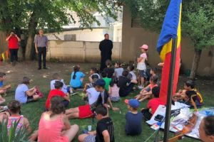 FOTO: Activităţi de vacanţă pentru copii, la Ocna Mureş, în cadrul Taberei micului creştin