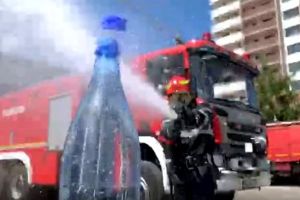 ISU Bistriţa intră în jocul Bottle cap challenge şi dă provocarea mai departe (VIDEO)